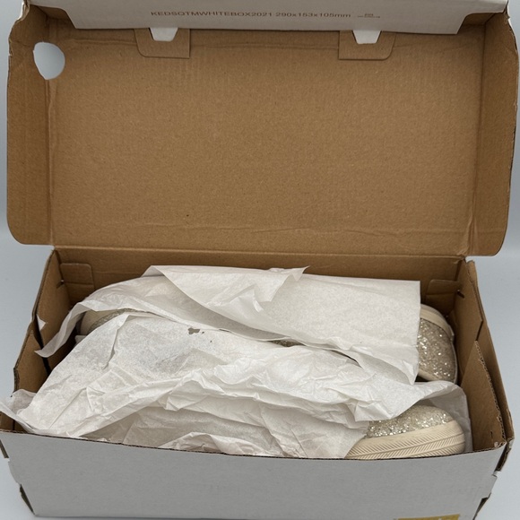 Keds Sparkly Sneakers, White, Size 9.5 - Picture 11 of 11